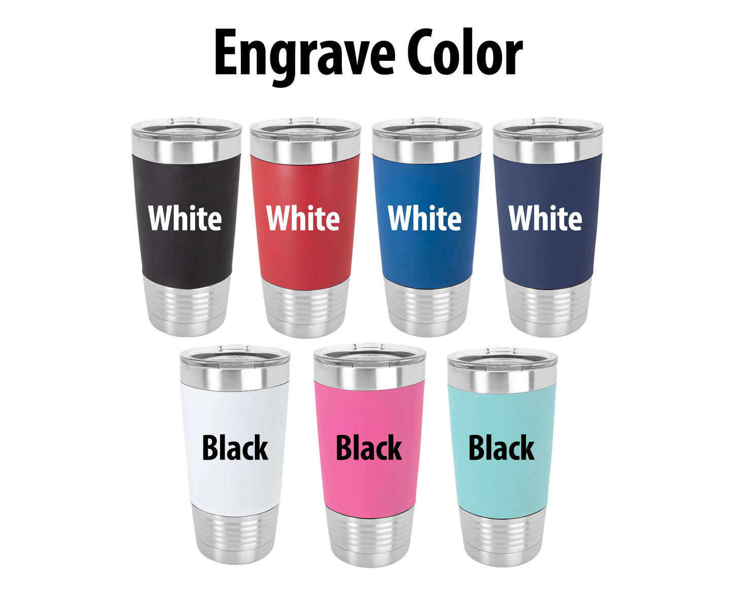 Girl Power - 20oz Silicone Grip Polar Camel Tumbler