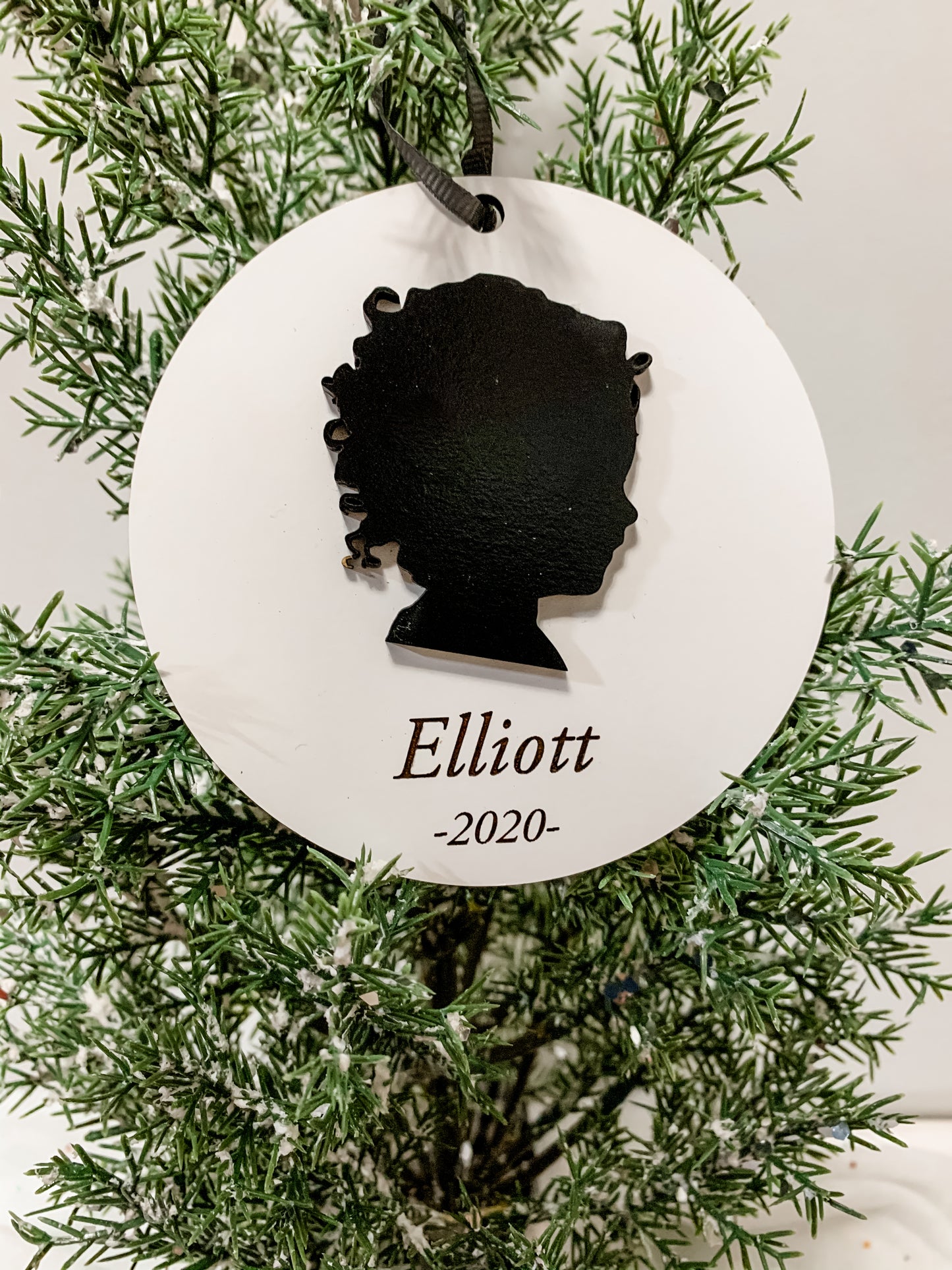 Child Silhouette Ornament