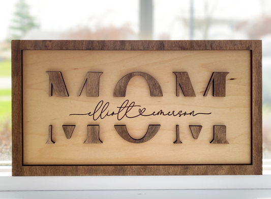 Custom Mom Sign