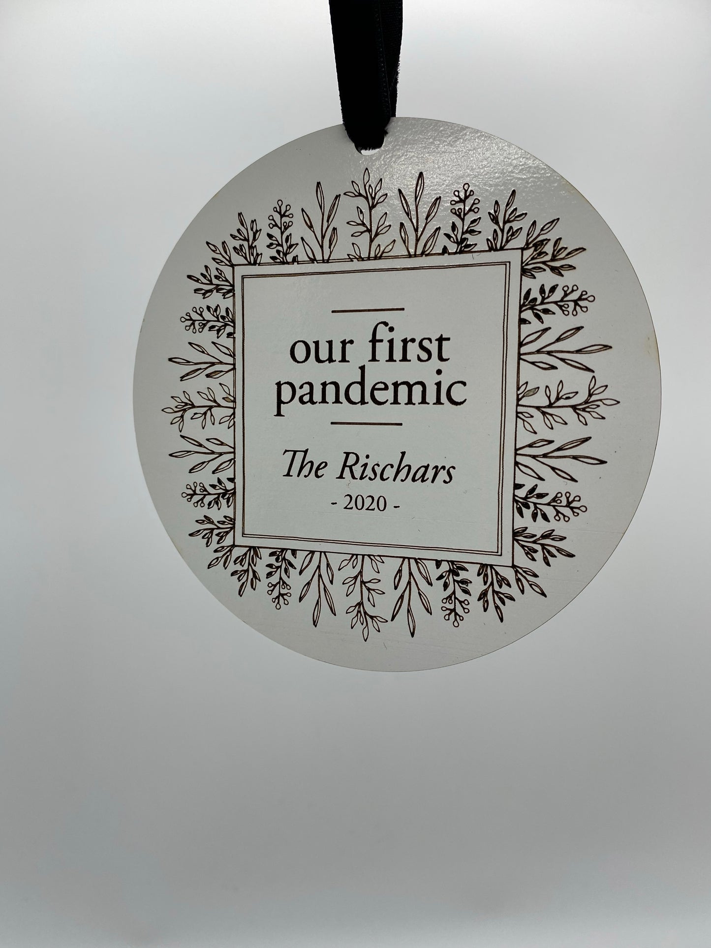 "Our First Pandemic" Ornament