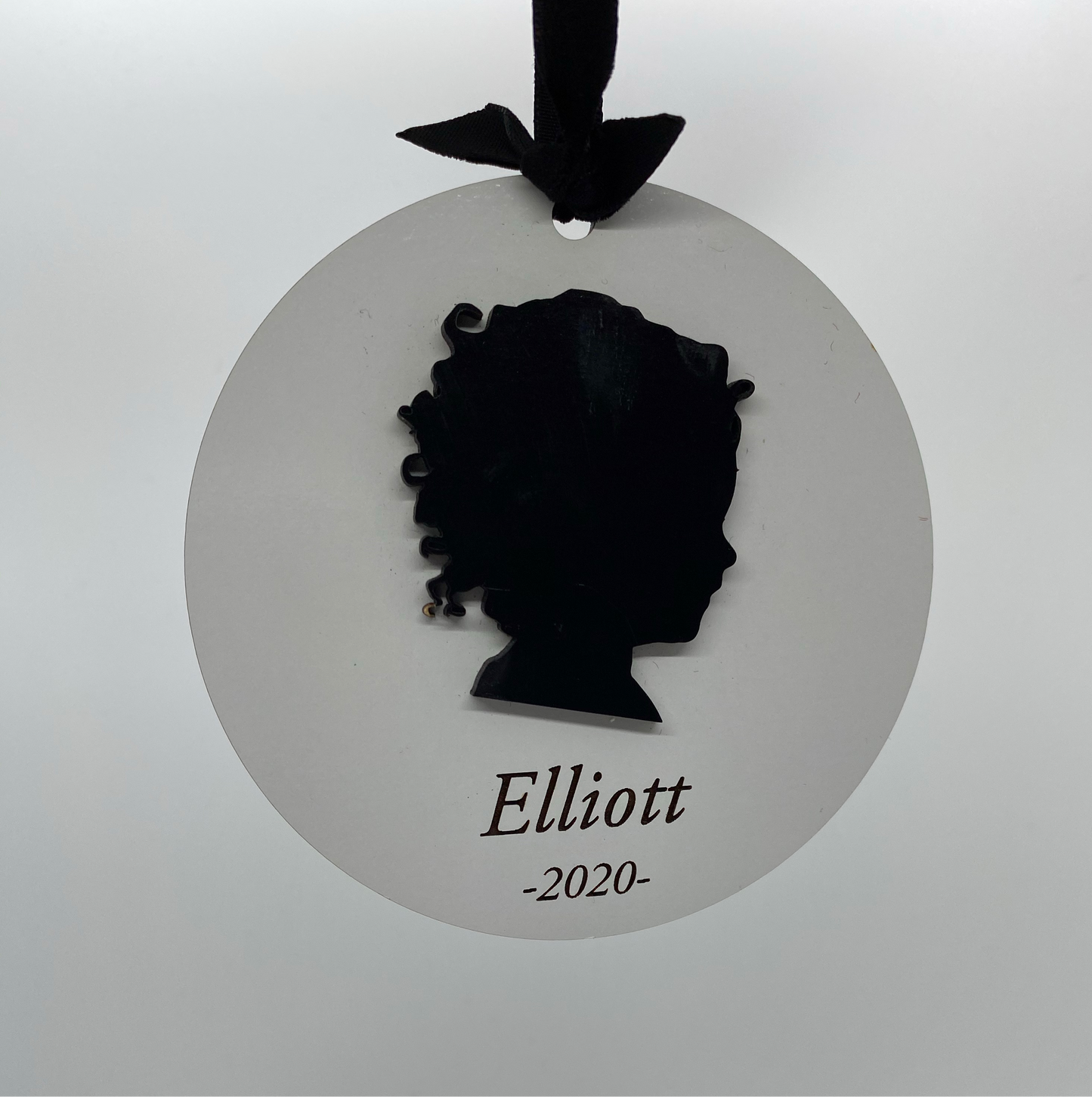 Child Silhouette Ornament