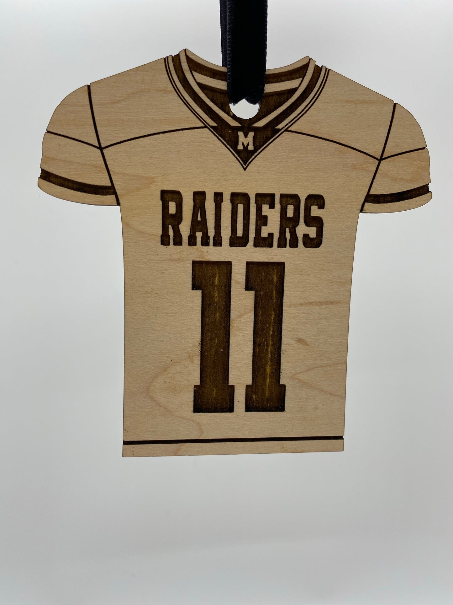 Double Sided Football Jersey Ornament